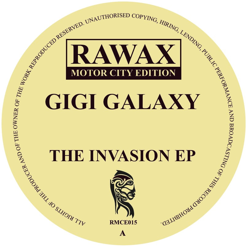 Gigi Galaxy 'The Invasion EP' 12"
