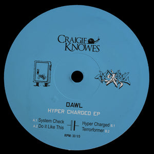DAWL 'HYPER CHARGED EP' 12"