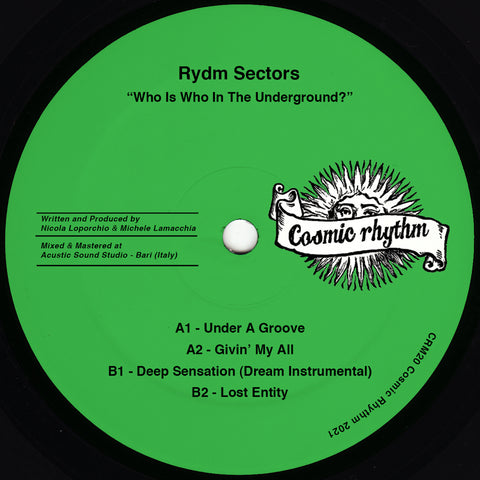 RYDM SECTORS 'WHO ISWHO IN THE UNDERGROUND?' 12"