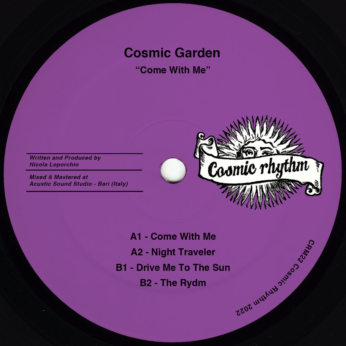 COSMIC GARDEN 'COME WITH ME' 12"