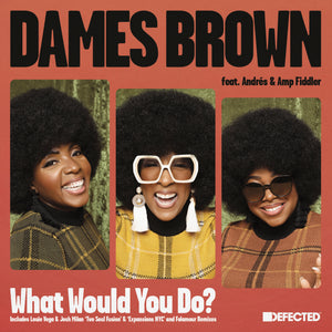 DAMES BROWN 'WHAT WOULD YOU DO? (REMIXES) 12"
