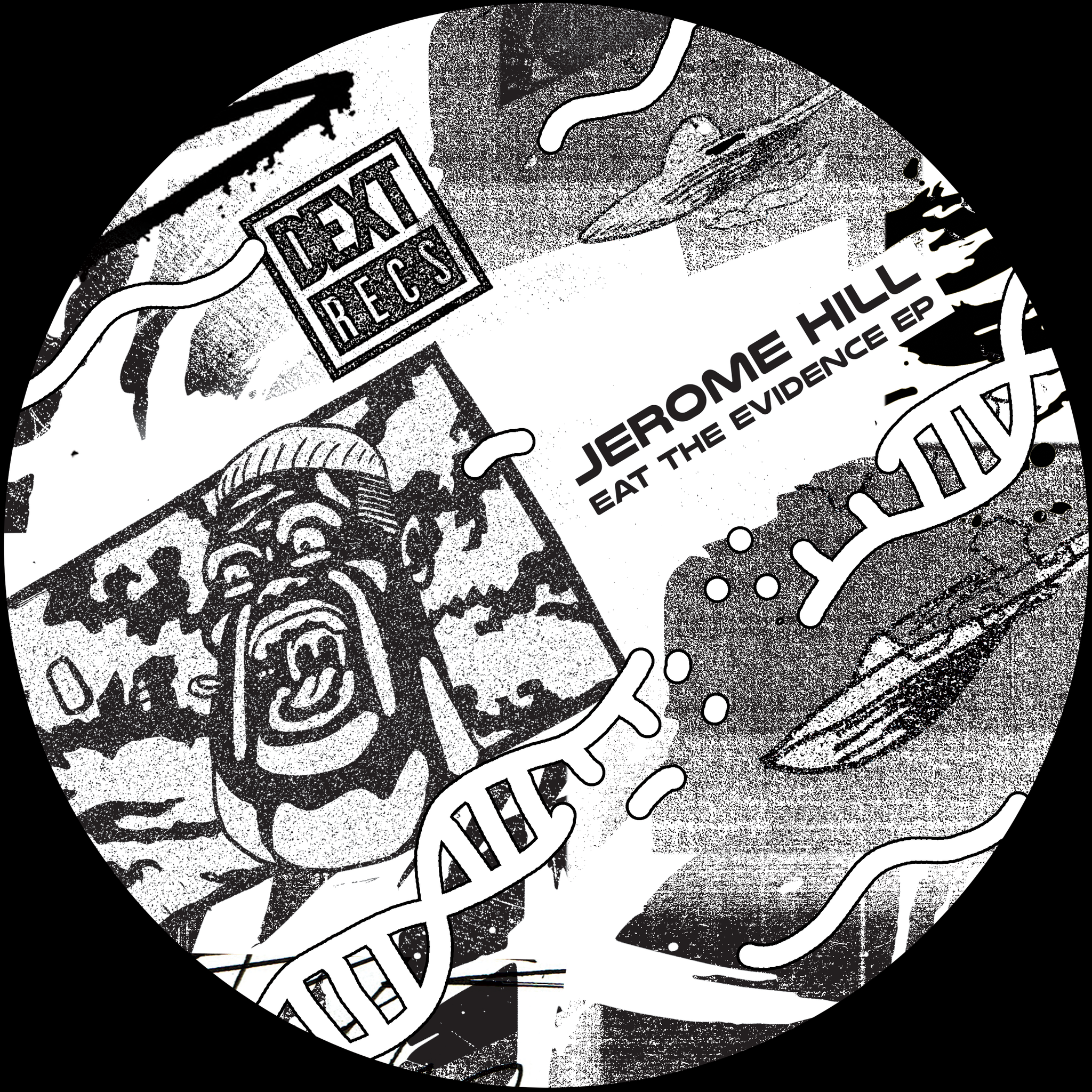 JEROME HILL 'EAT THE EVIDENCE EP' 12"