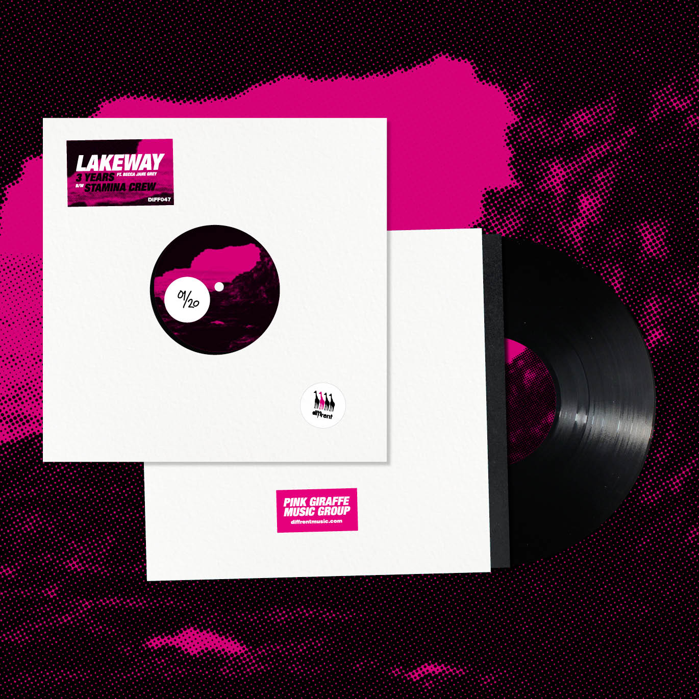 LAKEWAY '3 YEARS / STAMINA CREW' 10" (LIMITED DUBPLATE)