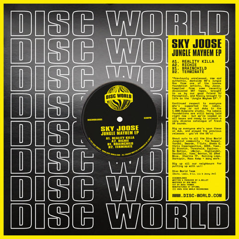 SKY JOOSE 'JUNGLE MAYHEM EP' 12"