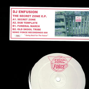 DJ ENFUSION 'THE SECRET ZONE EP' 12"