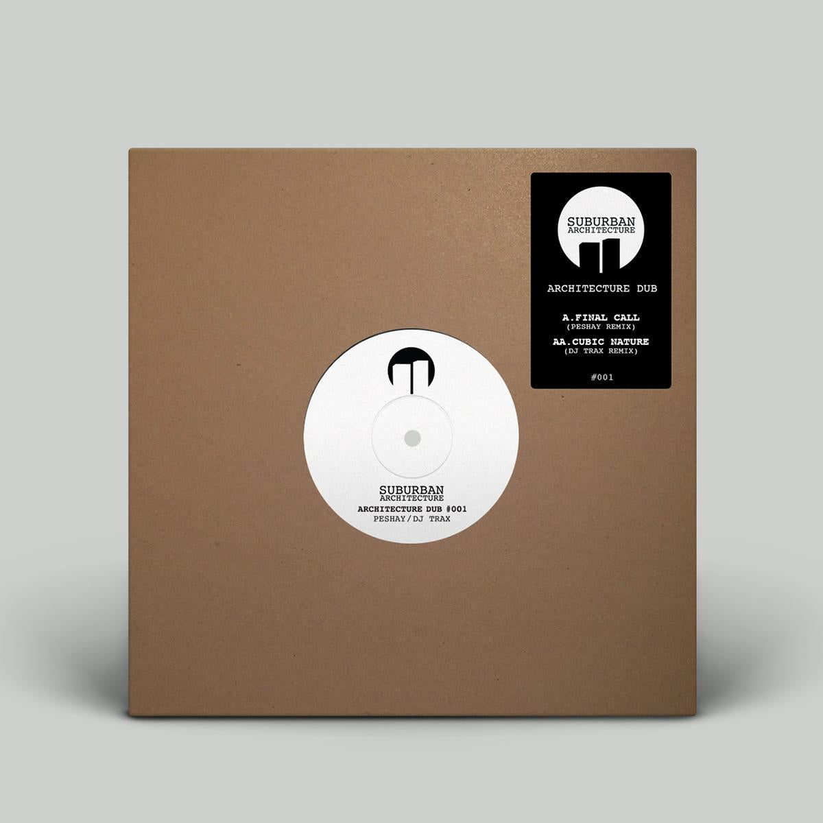 SUBURBAN ARCHITECTURE 'FINAL CALL / CUBIC (NATURE REMIXES)' 12"