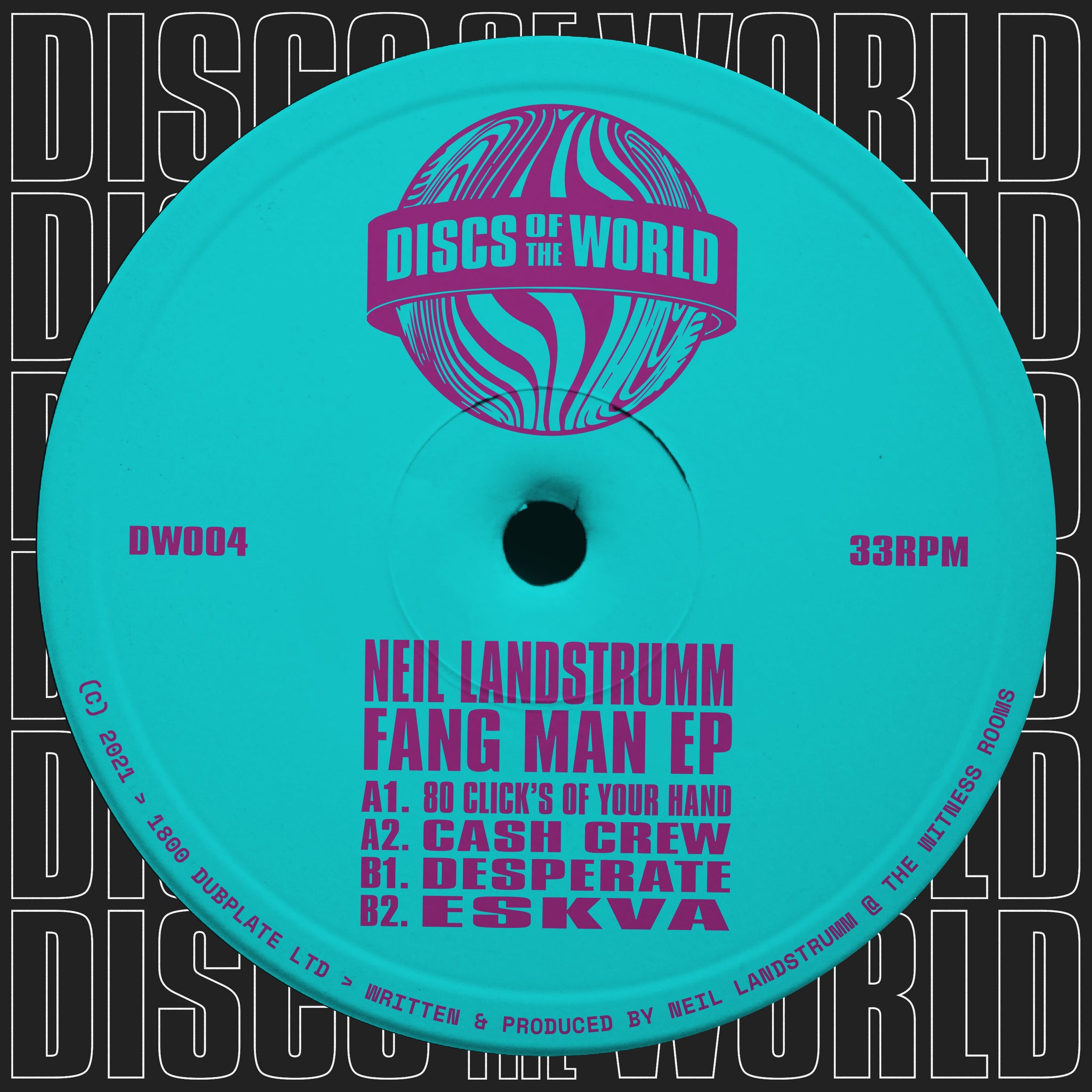 NEIL LANDSTRUMM 'FANG MAN EP' WAV