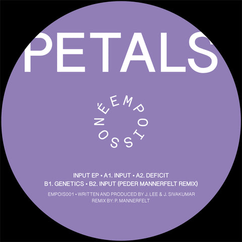 Petals 'Input EP' 12"