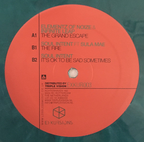 Elementz Of Noiza & Infinite Leap / Soul Intent 'The Grand Escape' 12" [SALE]