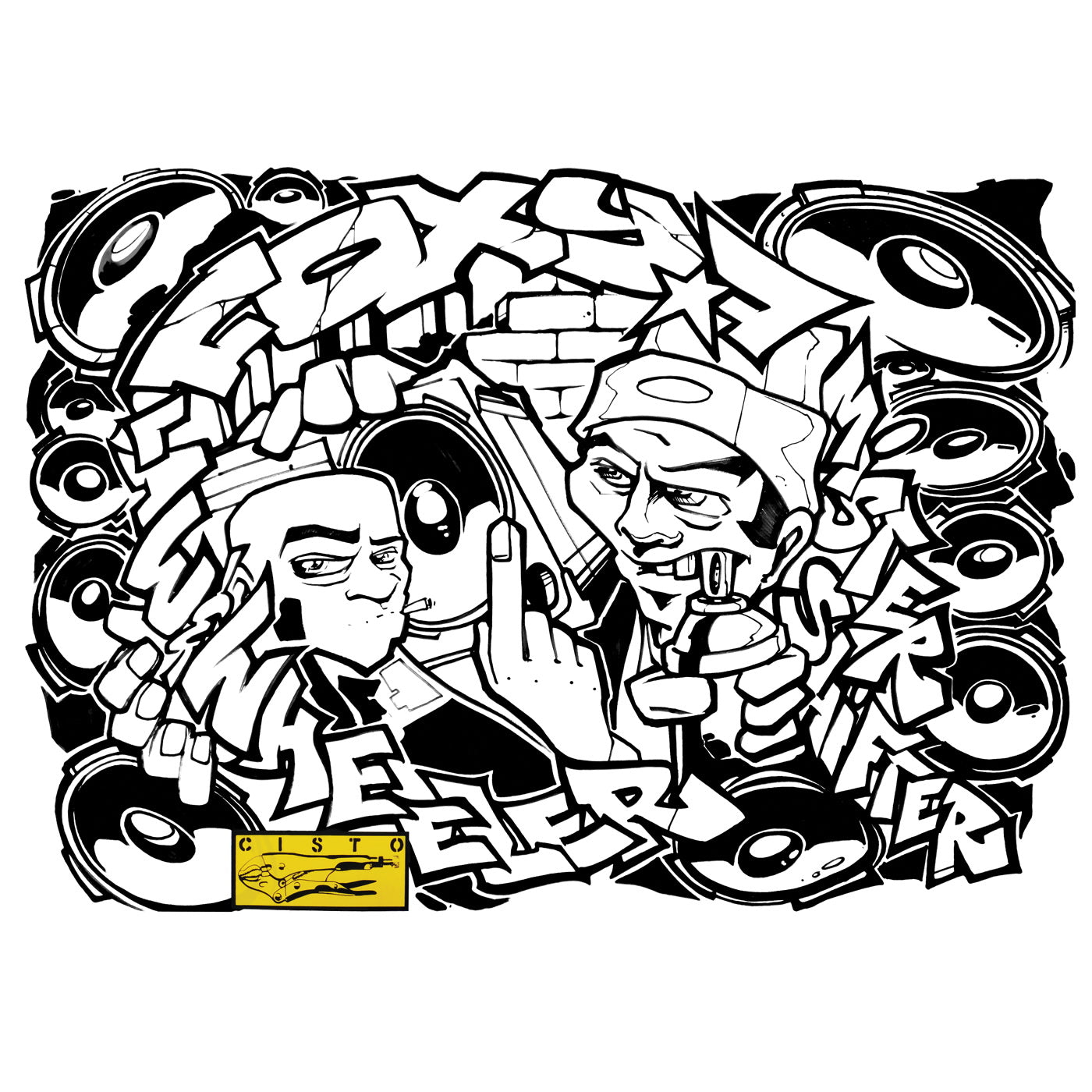 LAW & WHEELER x MISTER SHIFTER 'DREADA VIP / VISIONS OF APPARTITIONS' 12"