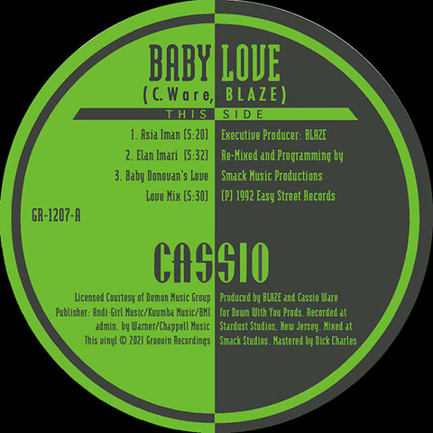 Cassio 'Baby Love' 12" (Reissue)