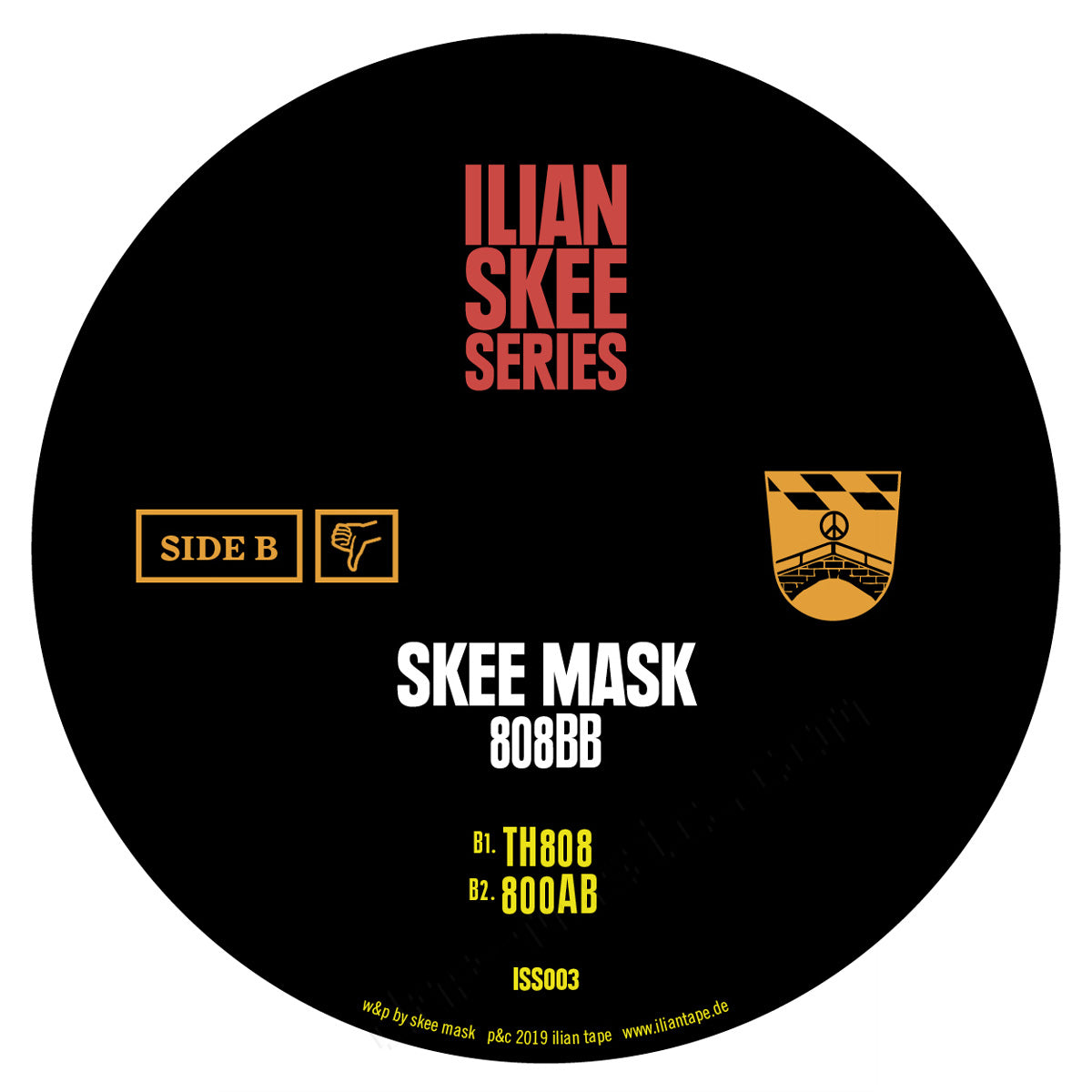 *BACK SOON* SKEE MASK '808BB' 12" (REPRESS)