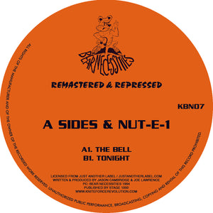 A-SIDES & NUT-E-1 'THE BELL / TONIGHT' 12" (REISSUE)