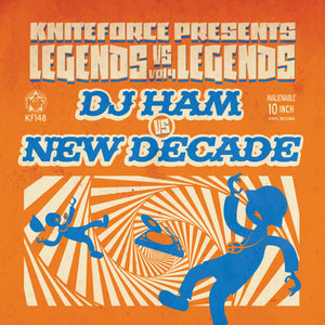 NEW DECADE VS DJ HAM' LEGENDS VS LEGENDS VOL.4' 10"