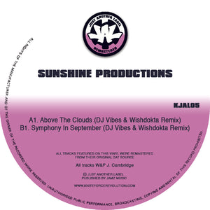 Sunshine Productions 'Above The Clouds (Vibes & Wishdokta Remixes)' 12" (Reissue)