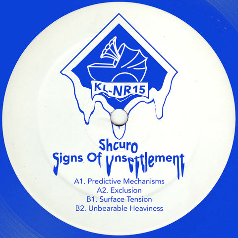 SHCURO 'SIGNS OF UNSETTLEMENT' 12"