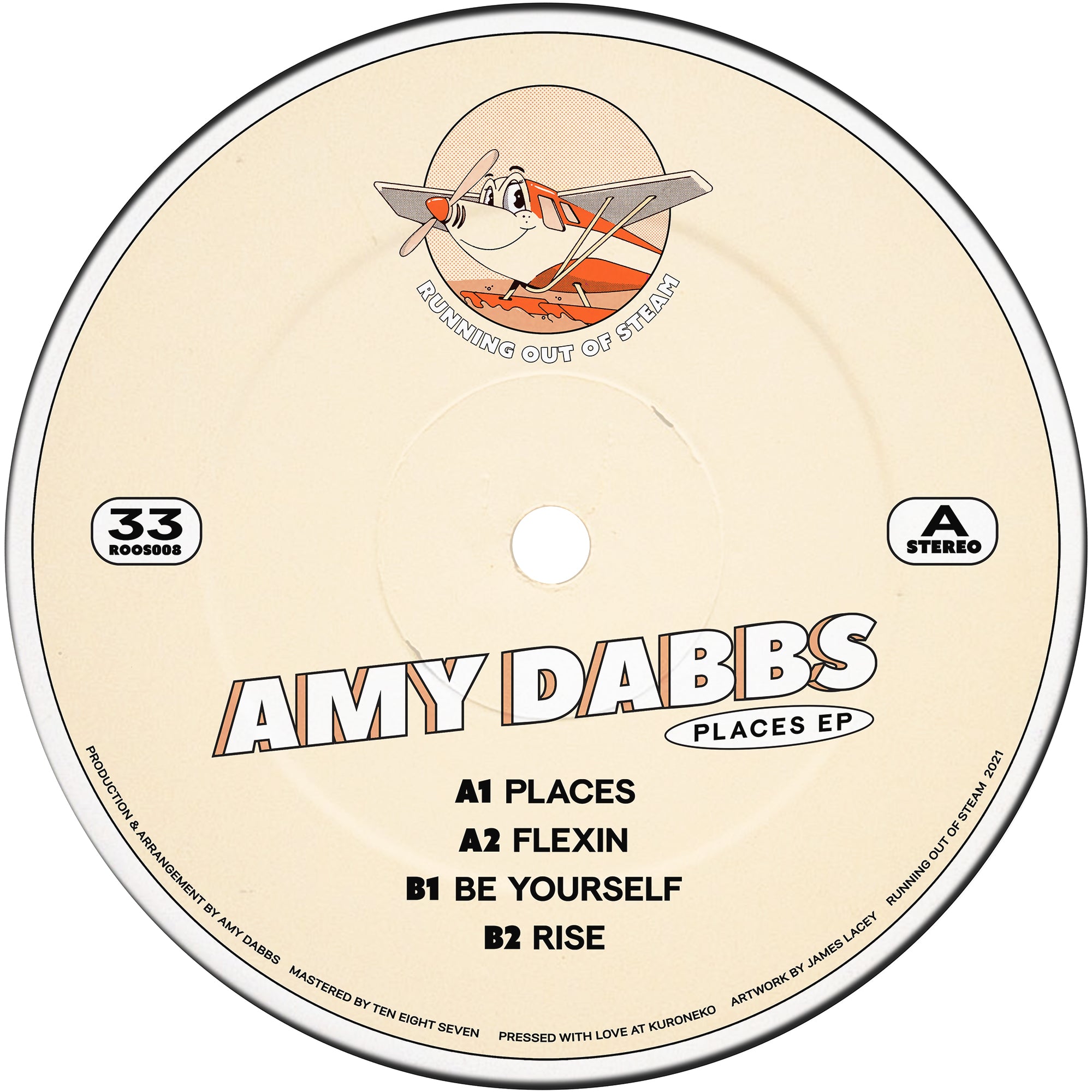 AMY DABBS 'PLACES EP' 12"