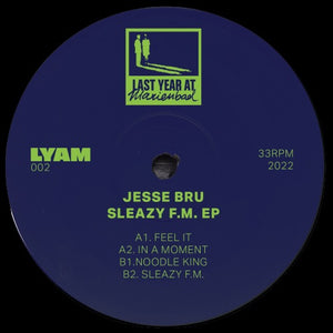Jesse Bru 'Sleazy F.M. EP' 12"