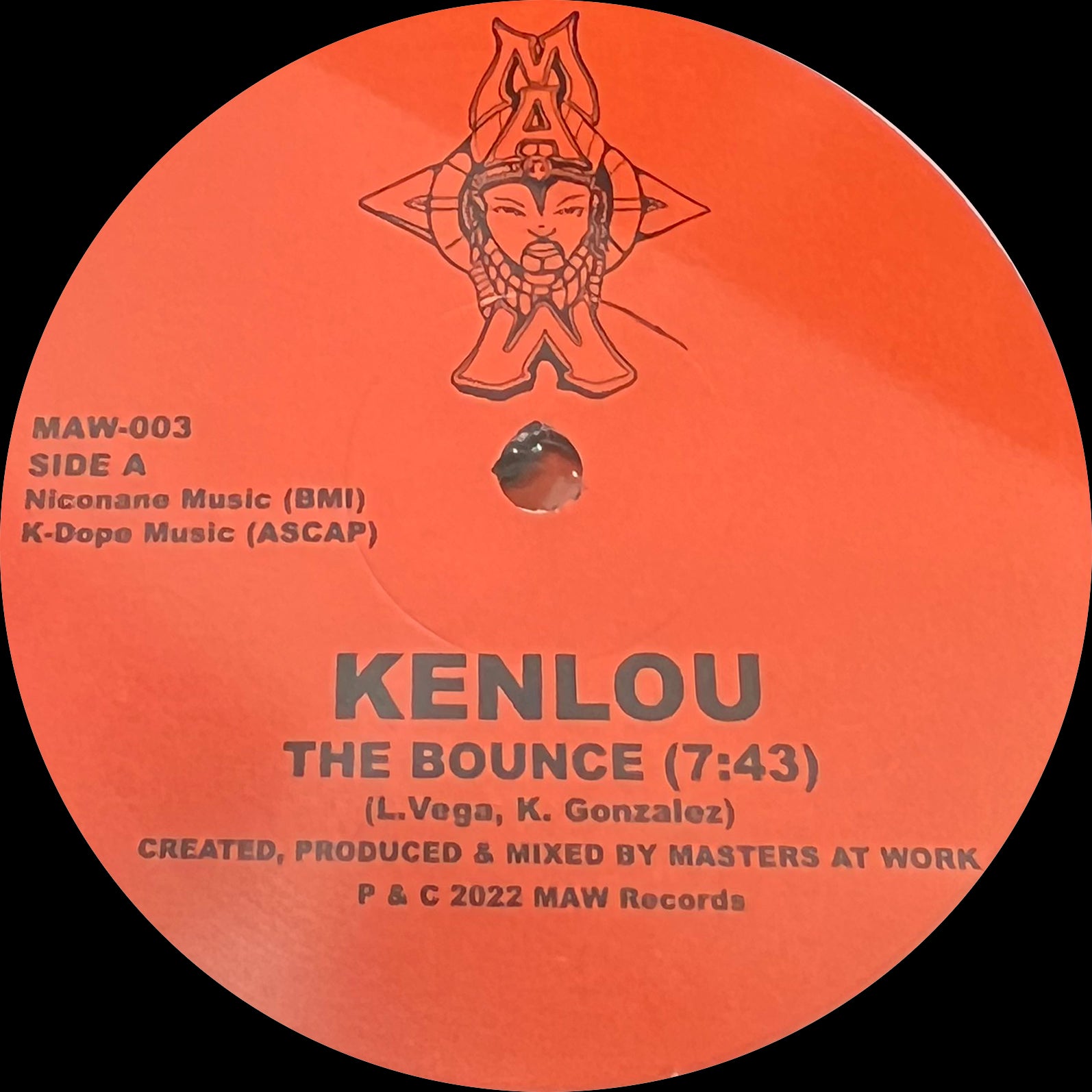 KENLOU 'THE BOUNCE' 12" (REISSUE)
