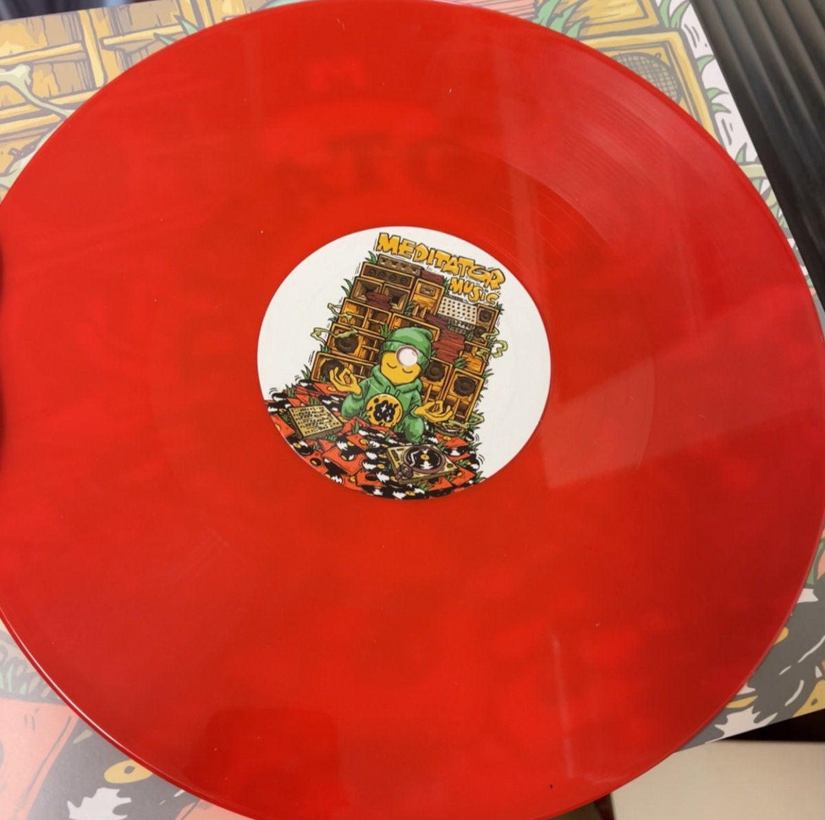 MARCUS VISIONARY 'ONLY DUB I NEED / IN THE END' 12" (RED VINYL)