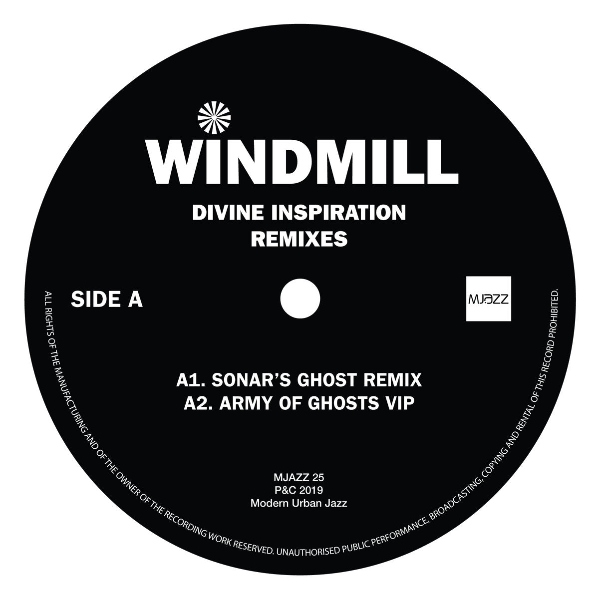 WINDMILL 'DIVIN INSPIRATION (REMIXES)' 12"