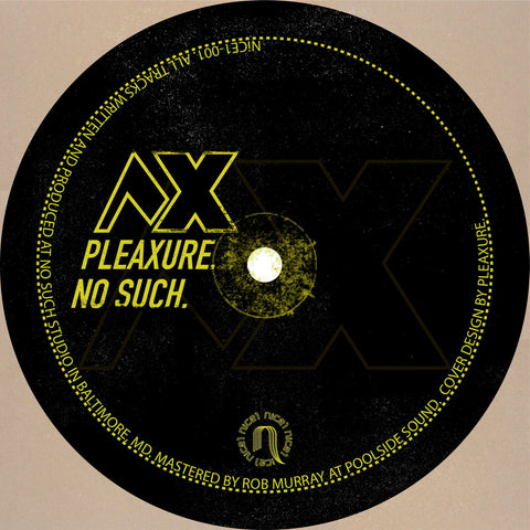 Pleaxure 'No Such' EP