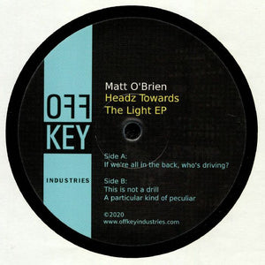 Matt O'BRIEN 'Headz Towards The Light EP' 12"