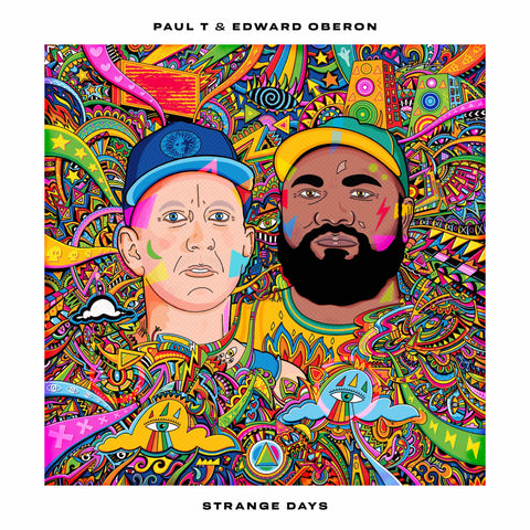 PAUL T & EDWARD OBERON 'STRANGE DAYS LP' 2x12"