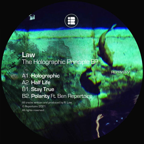LAW 'THE HOLOGRAPHIC PRINCIPLE EP' 12"