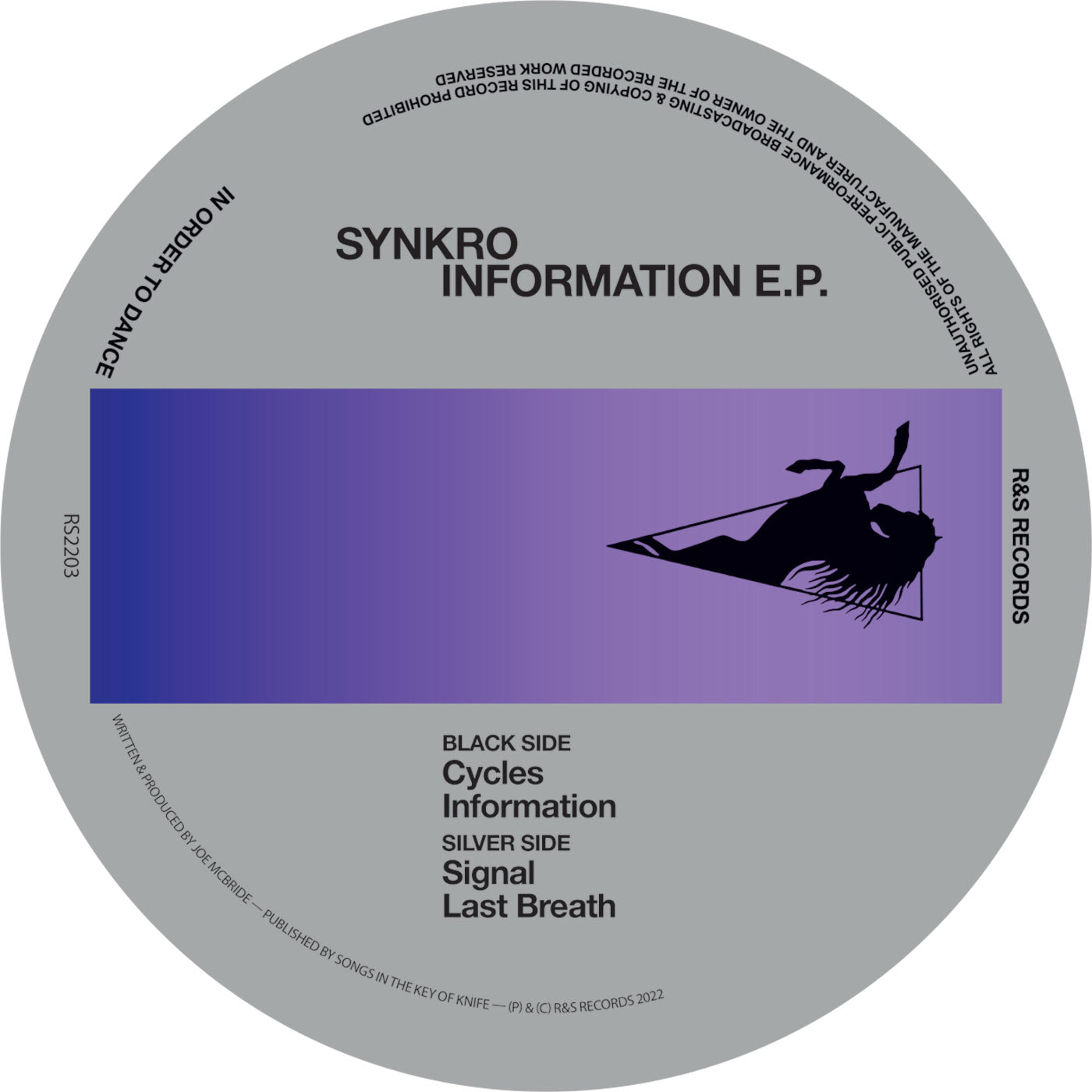 SYNKRO 'INFORMATION EP' 12"
