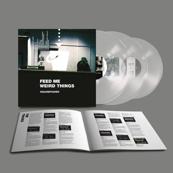 Squarepusher 'Feed Me Weird Things' 2x12 + 10" LP (Clear Vinyl Reissue)