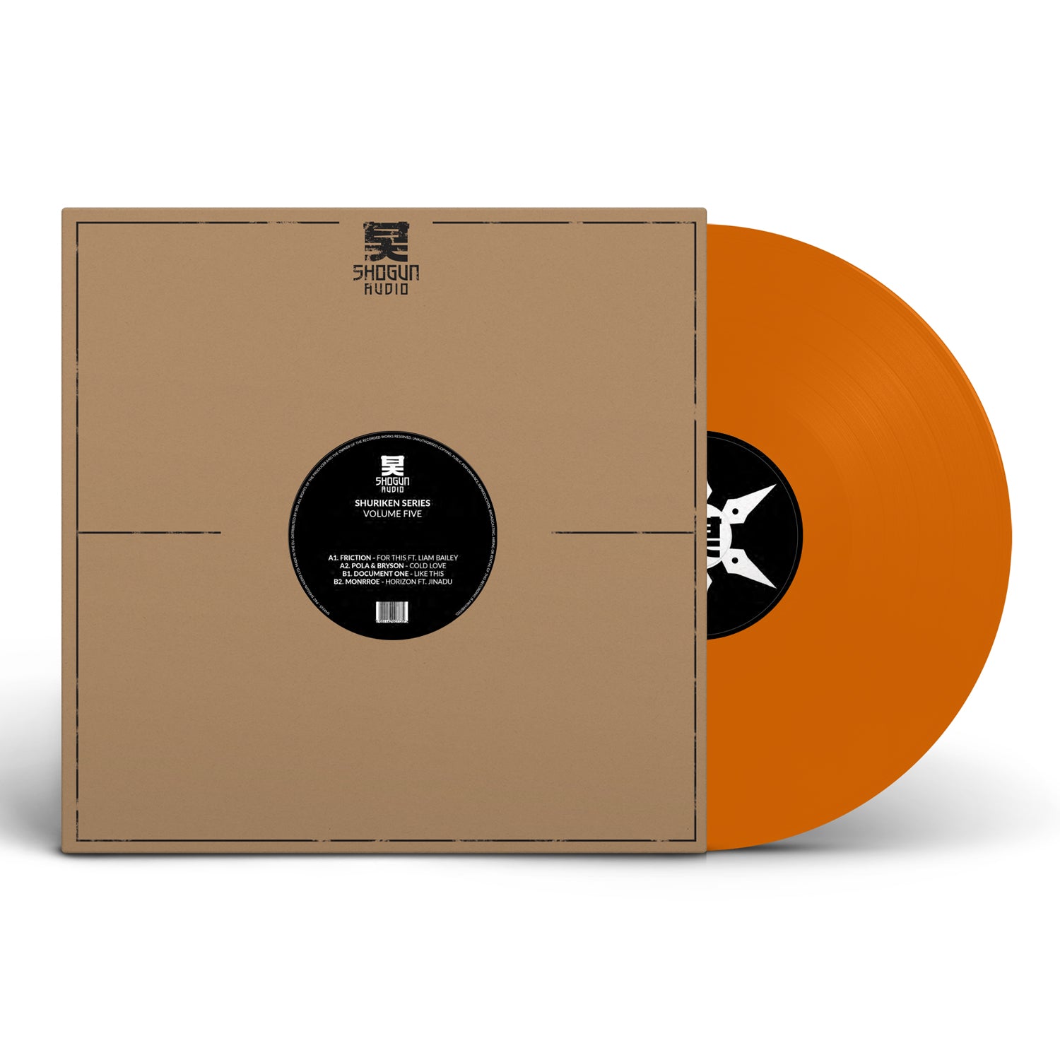 Various ‘Shuriken Vol. 5’ 12" (Orange Vinyl)
