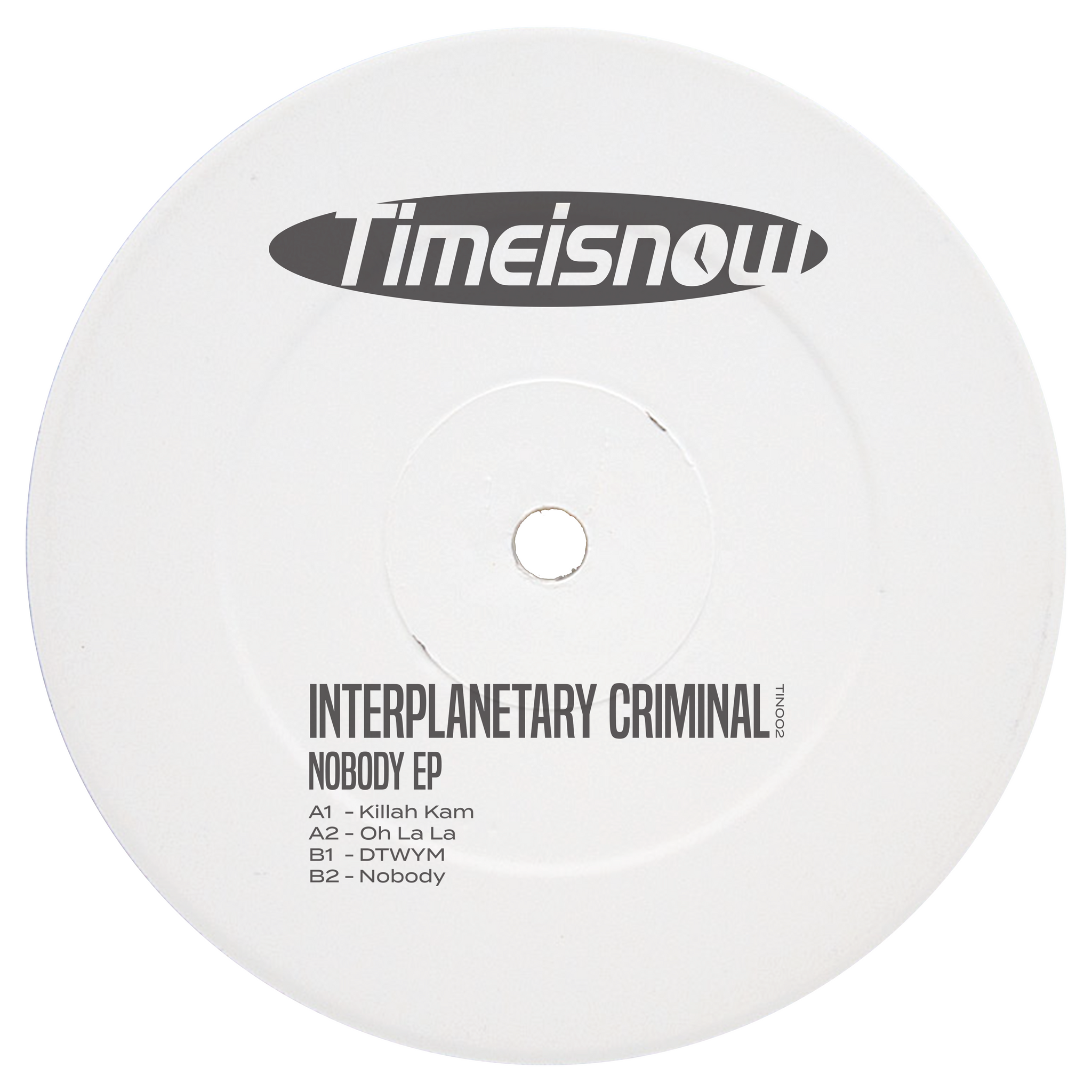 INTERPLANETARY CRIMINAL 'NOBODY EP' 12" (RED WAX)