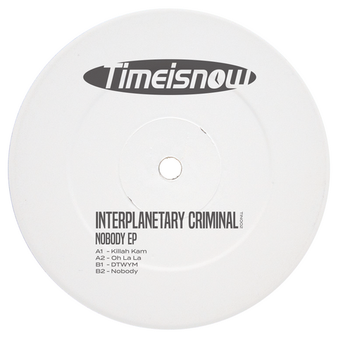 INTERPLANETARY CRIMINAL 'NOBODY EP' 12" (RED WAX)