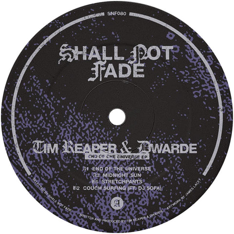 TIM REAPER & DWARDE 'END OF THE UNIVERSE' 12"