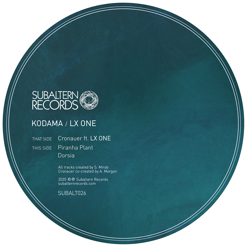 Kodama feat. LX One ‘Cronauer EP’ 12"
