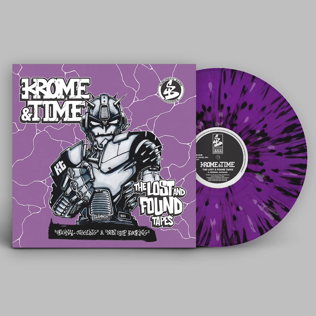 Krome & Time 'Lost & Found Tapes (Splatter Vinyl)' 12" (Previously Unreleased)