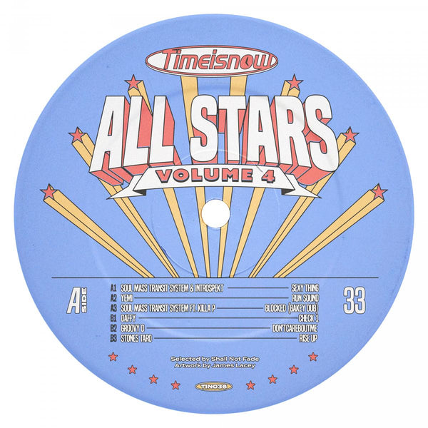 VARIOUS 'TIME IS NOW ALLSTARS - VOL 4' 12"
