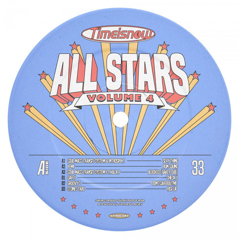 VARIOUS 'TIME IS NOW ALLSTARS - VOL 4' 12"