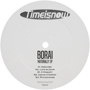 BORAI 'NATURALLY EP' 12" (RED WAX)