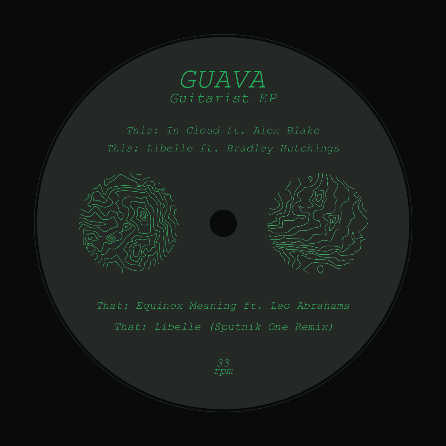 GUAVA 'GUITARIST EP' 12"