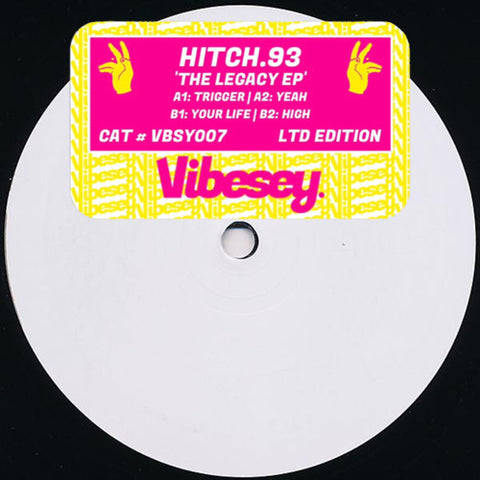 HITCH 93 'THE LEGACY EP' 12"