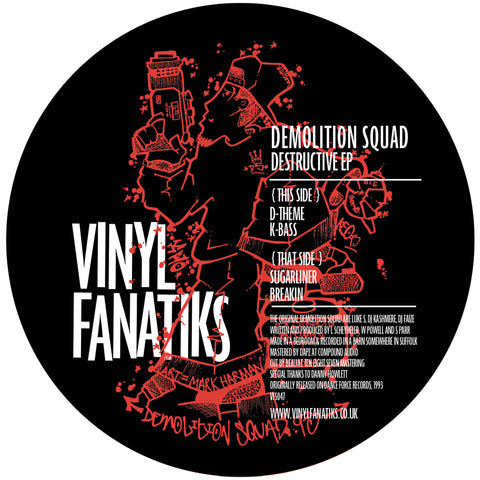 DEMOLITION SQUAD 'DESTRUCTIVE EP' (REISSUE)