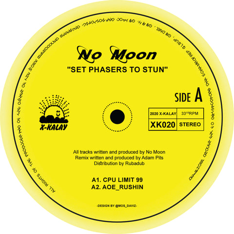 No Moon 'Set Phasers To Stun' 12" (Repress)