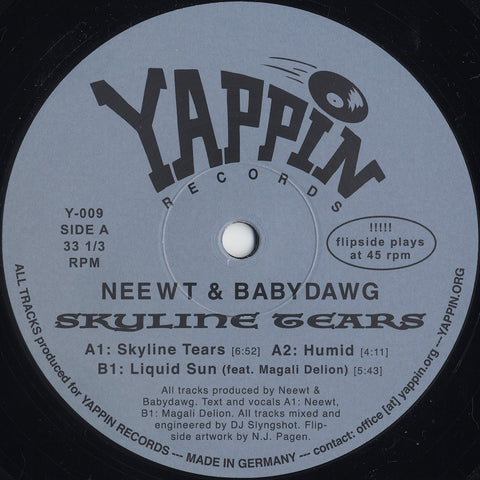 Neewt & Babydawg 'Skyline Tears' 12"