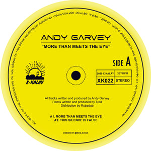 Andy Garvey 'More Than Meets The Eye' 12"