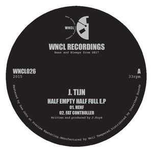 J Tjin 'Half Empty Half Full EP 12"