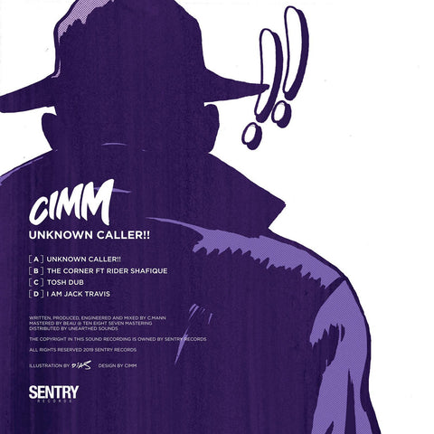 CIMM 'UNKNOWN CALLER - LP SAMPLER' 2x12"
