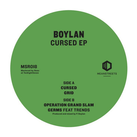 BOYLAN 'CURSED EP' 12"