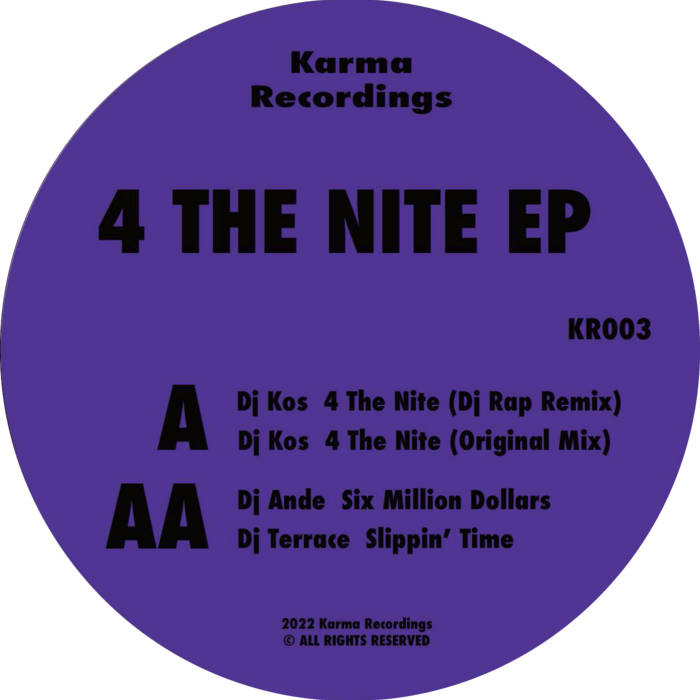 VARIOUS '4 THE NITE EP' 12"